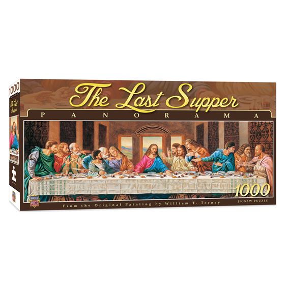 LAST SUPPER - 1000 PIECE PANORAMIC PUZZLE